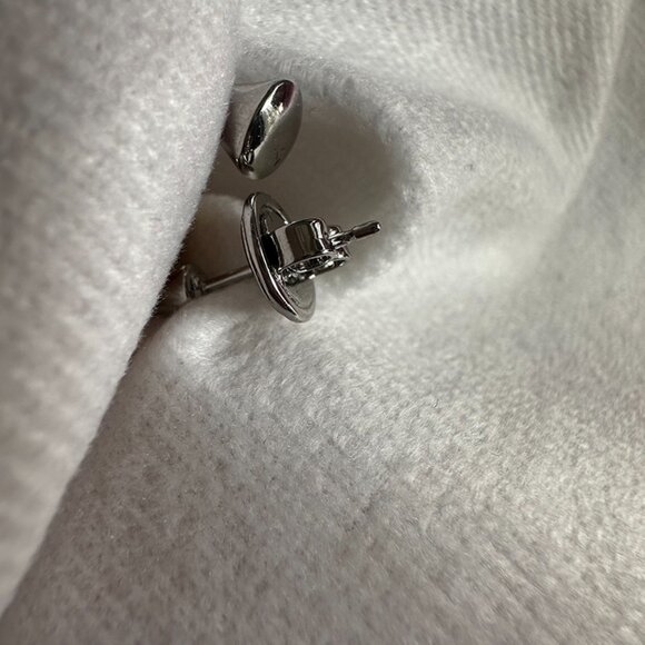 Bottega Veneta Gold Silver Earrings - Picture 4 of 6